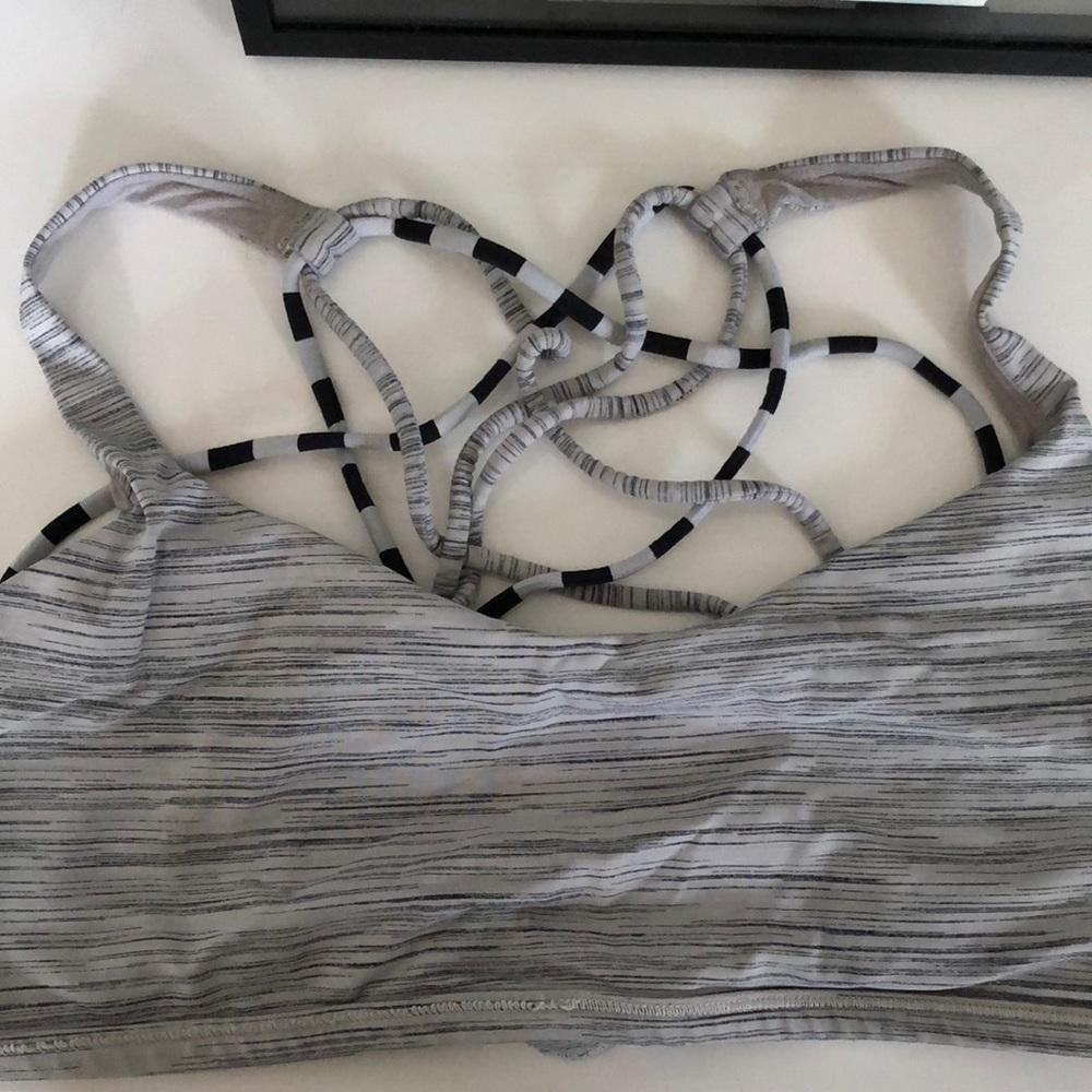 Lululemon free to be wild grey bra